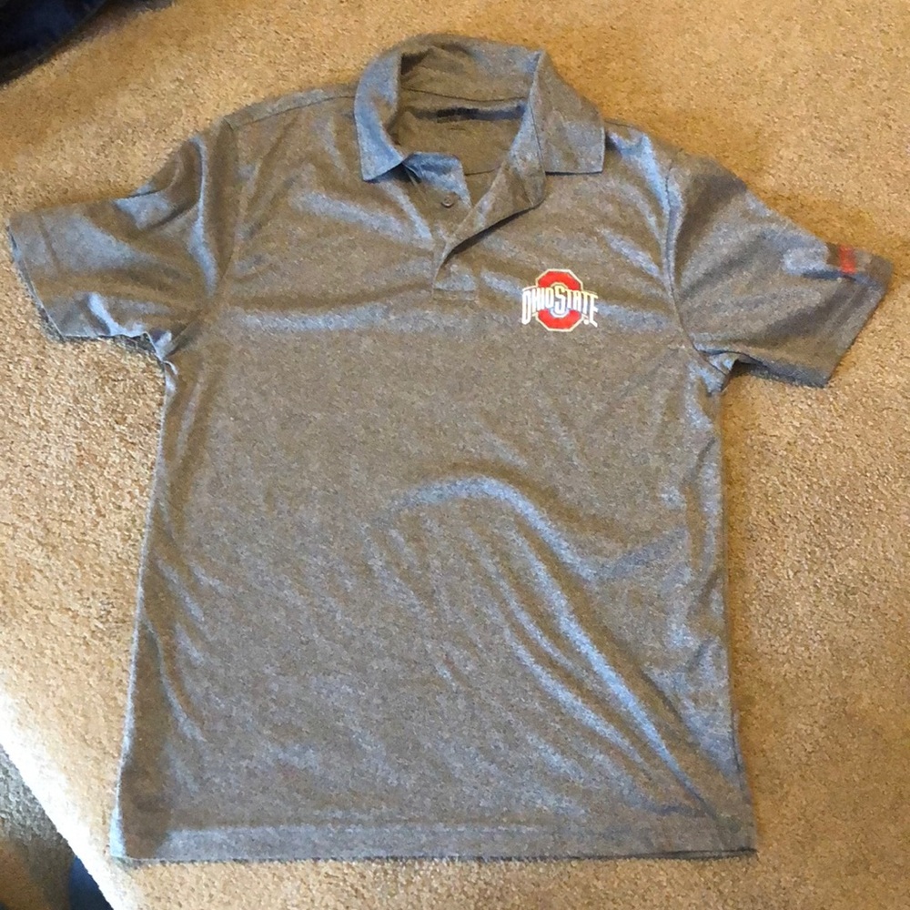 Heathered Authentic Ohio State University Polo